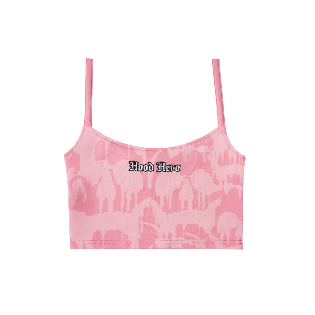 Woman Tank Top Skull - Pink